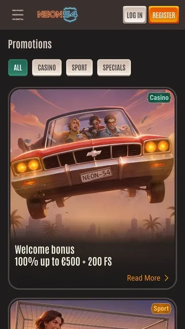 Neon54 bonus